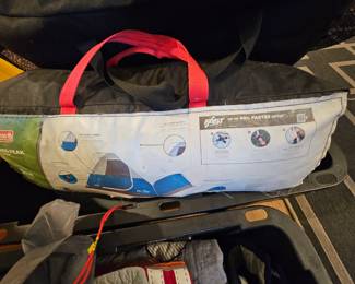 Coleman 6 person tent Longs Peak easy up tent