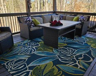 Outdoor patio furniture.