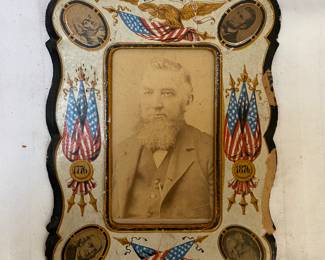 1876 Philadelphia Fair frame. A rare survivor