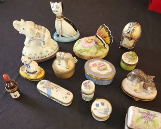 Limoges Trinket Boxes
