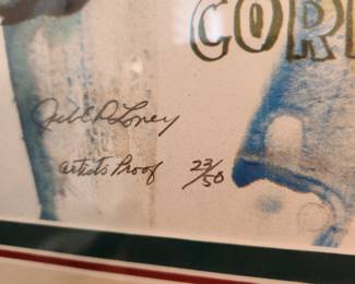 Jack Deloney 23/50 Artist Proof