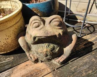 Frog Statue