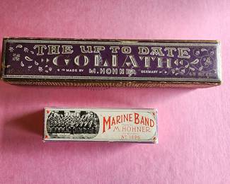 Goliath Harmonica Germany with Box