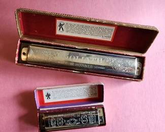 Goliath Harmonica Germany with Box