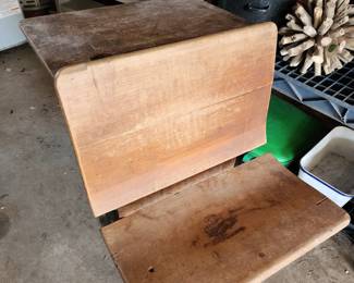 Vintage School Desk