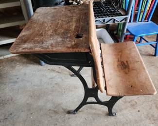 Vintage School Desk (2 available) 