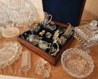 Collection of Clear Glass