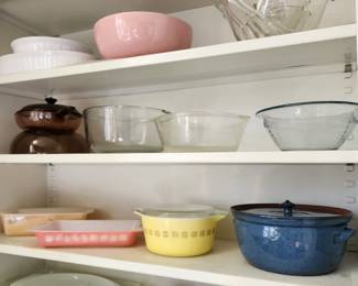 Some pictured is Vintage Pyrex