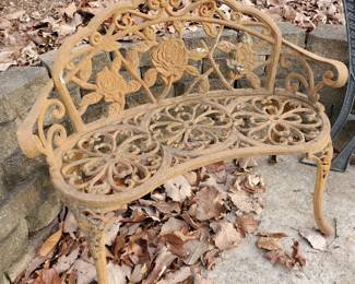Cast Iron Bench