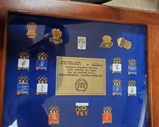 Georgia-Pacific 1992 Olympic Pin Set