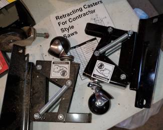 Work Table Retractable Wheels