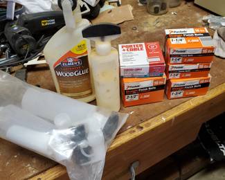 Wood Glue Applicators & Paslode Finish Nails