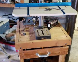 Drill Press w/ custom portable base