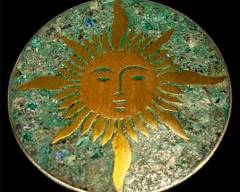 Vintage Mexican Sterling Silver 925 Taxco Sunburst Brooch
