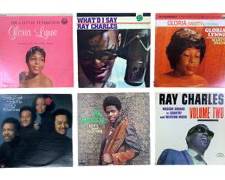 Fantastic Vintage RnB/Soul Vinyl Records - Al Green, Ray Charles, Gladys Knight, Mahalia Jackson, Billie Holiday, Miriam Makeba and More

