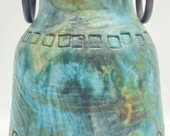 Vintage Alvino Bagni Bitossi Sea Garden Raymor Vessel Vase Mid Century Modern MCM Art Pottery
