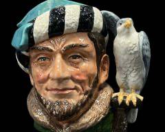 Royal Doulton Character Jug- Large "The Falconer" D6533
