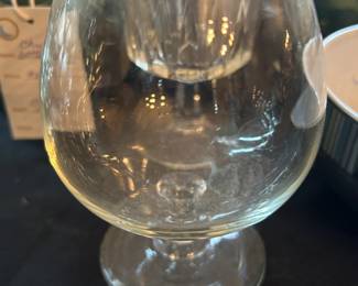 Vintage Brandy Snifter, 1 Stemmed Glass; barware; goblet; aperitif; wine tasting, dessert wine, cordial, cocktails; stem ware; 5 fl oz