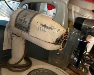 Vintage Dormeyer Electric Mixer Stand Hand 4201 Power Chef 10-Speed 1940s