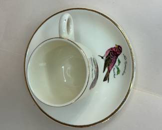 Vintage New Hampshire Cup and Saucer in Perfect Condition
This set was purchased new in the 1960s and remained with the original owner. She is downsizing and is now available for purchase.
Disclosures: This set is in excellent condition with no signs of wear. (Please see the pictures for details.)
Dimensions:
Cup - Top Cir 2.5" Bottom Cirm 1.25" x 2.5" Height
Saucer - .75" High x 5" top Cir x 2" bottom cir