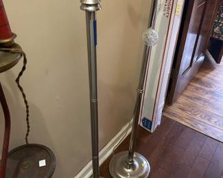 Brushed Nickle Jointed Floor Lamp