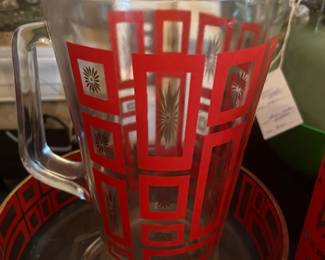 Federal Atomic Glass Pitcher