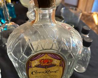 1977 Numbered Crown Royal Bottle - Canadian Stamp