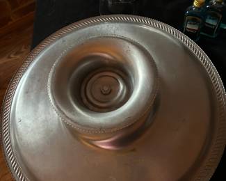 VINTAGE WILSON SPECIALTIES CO INC HAND WROUGHT ALUMINUM with Base