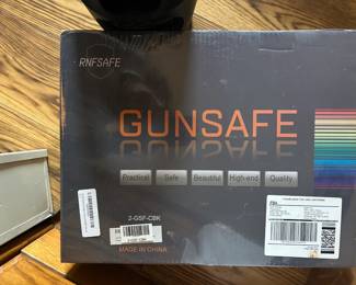 RNF SAFE Pistol Safe, Biometric Fingerprint Lock for 2 Guns-XL, Portable Handgun Lock Box with Key or Dial - Brand New in Unsealed Box