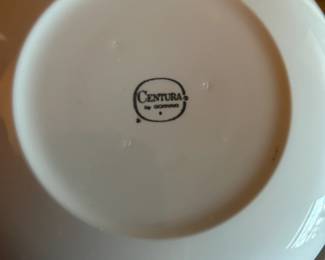Vintage CORNING CENTURA SAUCERS WHITE 6" LOT OF 6