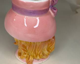 Vintage Lady Head Vase/Planter Inarco E-2520 - Girl with Red Hair and Pink Outfit with Purple Accents
This piece was purchased new in the 1960s and remained with the original owner. She is downsizing and is now available for purchase.
Disclosures: This piece is in good structural condition with two repaired cracks. (Please see the pictures for details.)
Dimensions: 6.5" Height x 5" Width x 4.5" Depth
Weight: 9 Ounces