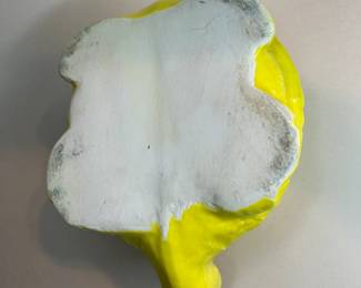 Vintage 1970s Yellow Turtle Ceramic Planter - minor chips due to normal wear of a piece this age. See photos for details.
Dimensions: Approximately 4" Height x 7.5" Width x 5" Deep
Weight: 1.1 Pounds