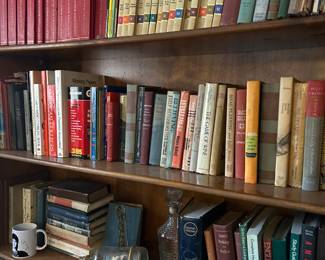 Plenty of hardbound and soft cover books available. Various ages and conditions