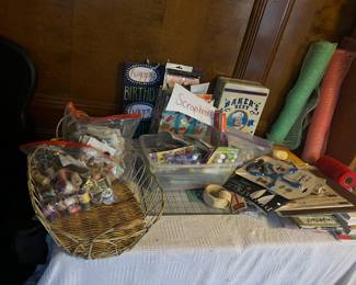 Assorted Scrapbook (the majority new in original packaging) and sewing items