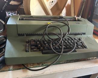 Vintage IBM Selectric II Mint Green Correcting Electric Typewriter