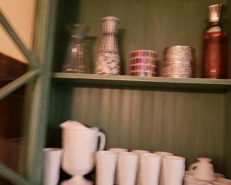 Milk Pitcher w/Glasses