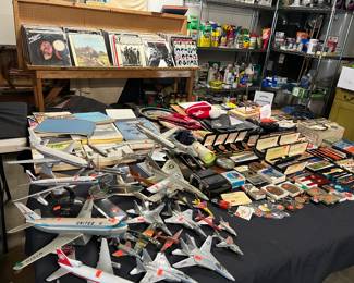 McDonnell Douglas Memorabilia and Rock n Roll Records