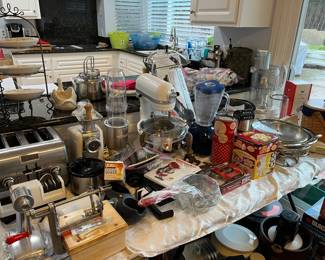 Kitchen including Kitchen Aid Mixer