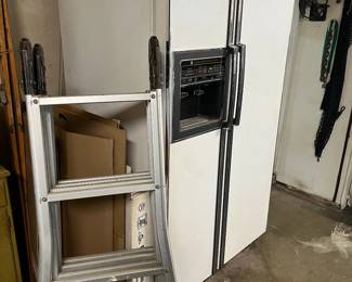 Ladder & Refrigerator