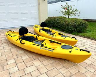 Pair Wilderness Tarpon100 Kayaks