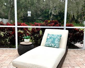 Lloyd Flanders All Weather Wicker with Sunbrella Cushions