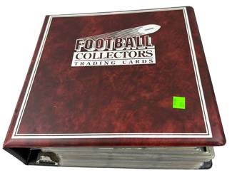 Album of NFL Pro Set Fleer Topps Cards Many Teams & Series of Cards