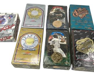 LEAF Major League Baseball 1991 Puzzle Cards 1992 Series 1 & 2 + Studio 1 & 2 Yogi Berra Hall of Fame