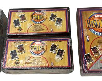 Upper Deck 1991-92 NBA Basketball Inagural + Factory Sets + Locker Series Michael Jordan
