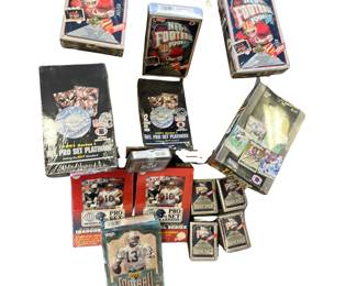 BULK LOT: New Boxes Packets FOOTBALL Cards