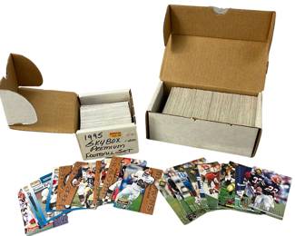 2 Boxes NFL Trading Cards Football 1994 ProLine Live Set & 1995 SkyBox Premium Rookie