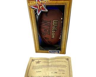 Team NFL Troy Aikman Quarterback Club Football Original Package QVC