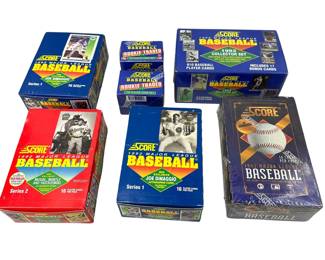 SCORE 7 Boxes Major League Baseball