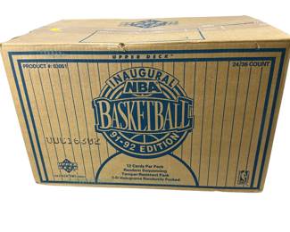 CASE of Upper Deck Inaugural NBA Trading Cards 1991-92 #03051