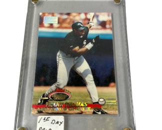 TOPPS Stadium Club Frank Thomas Members Choice First Day Production